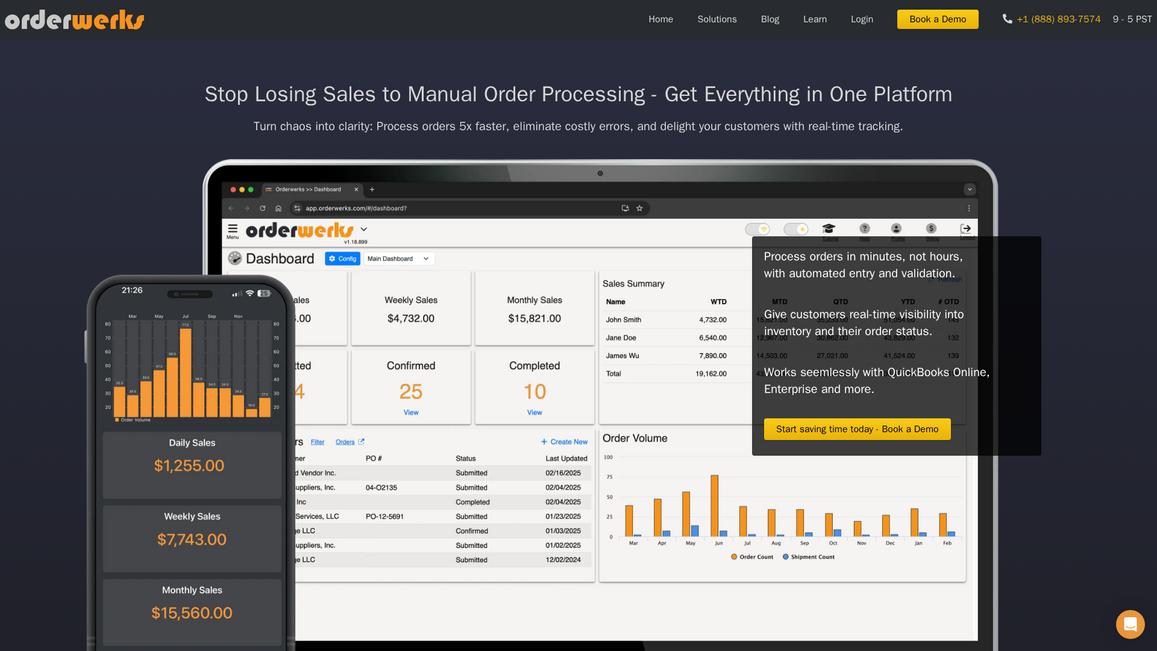 Orderwerks Homepage