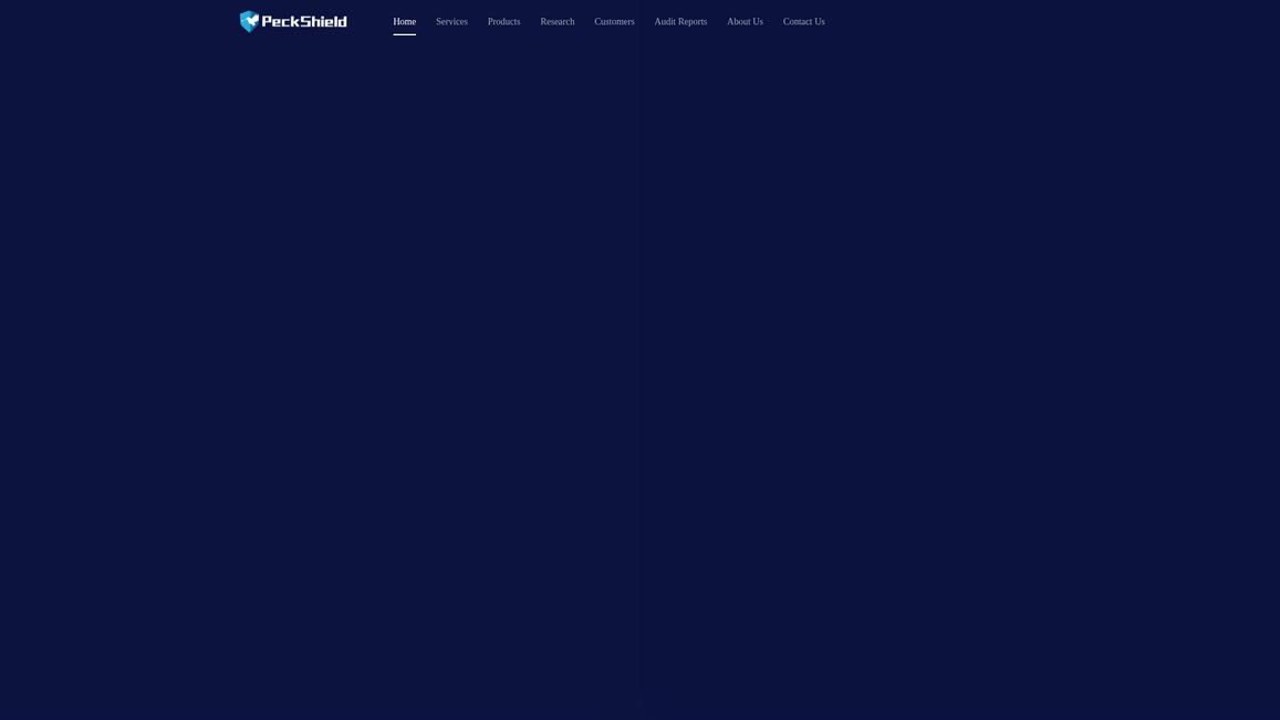Peck Shield Homepage