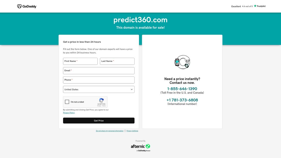 Predict360 Homepage