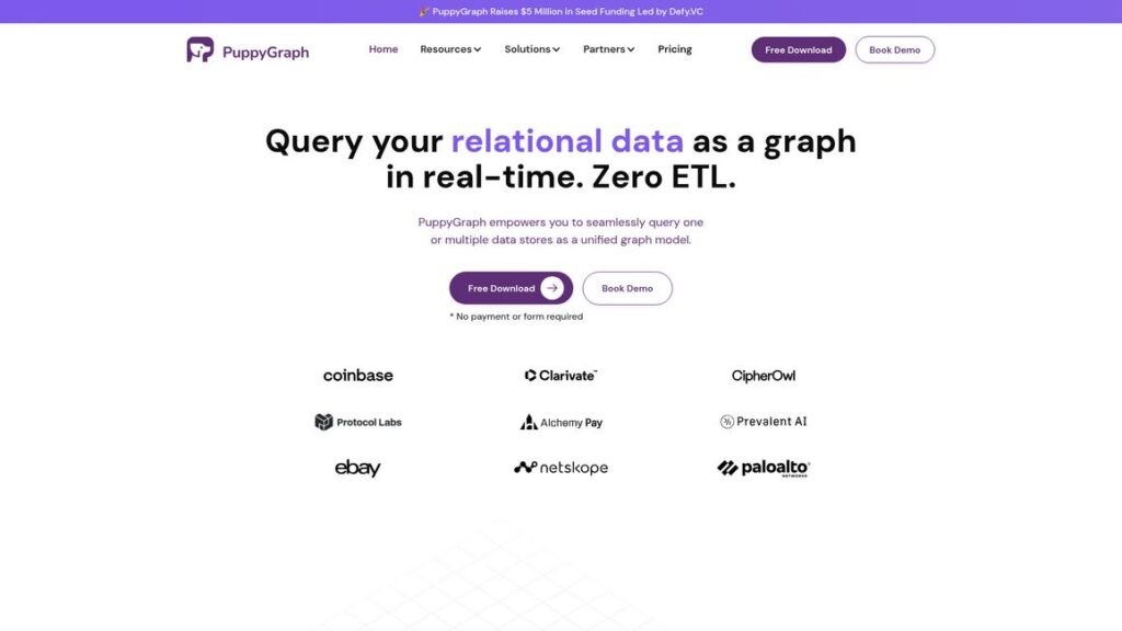 PuppyGraph Homepage