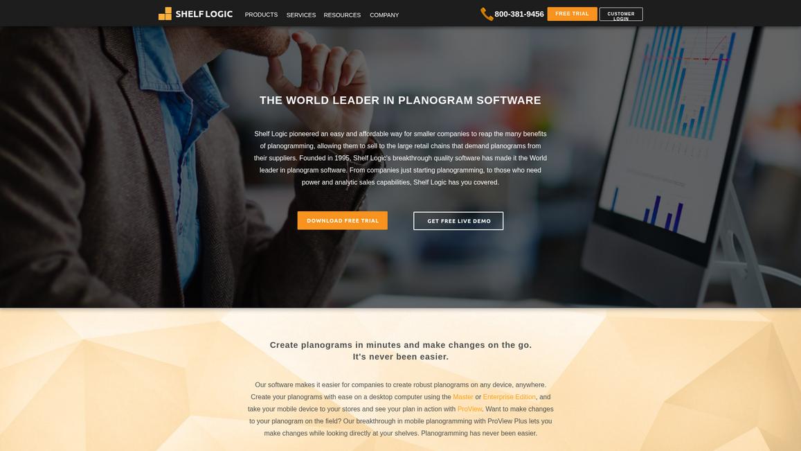 Shelf Logic Homepage
