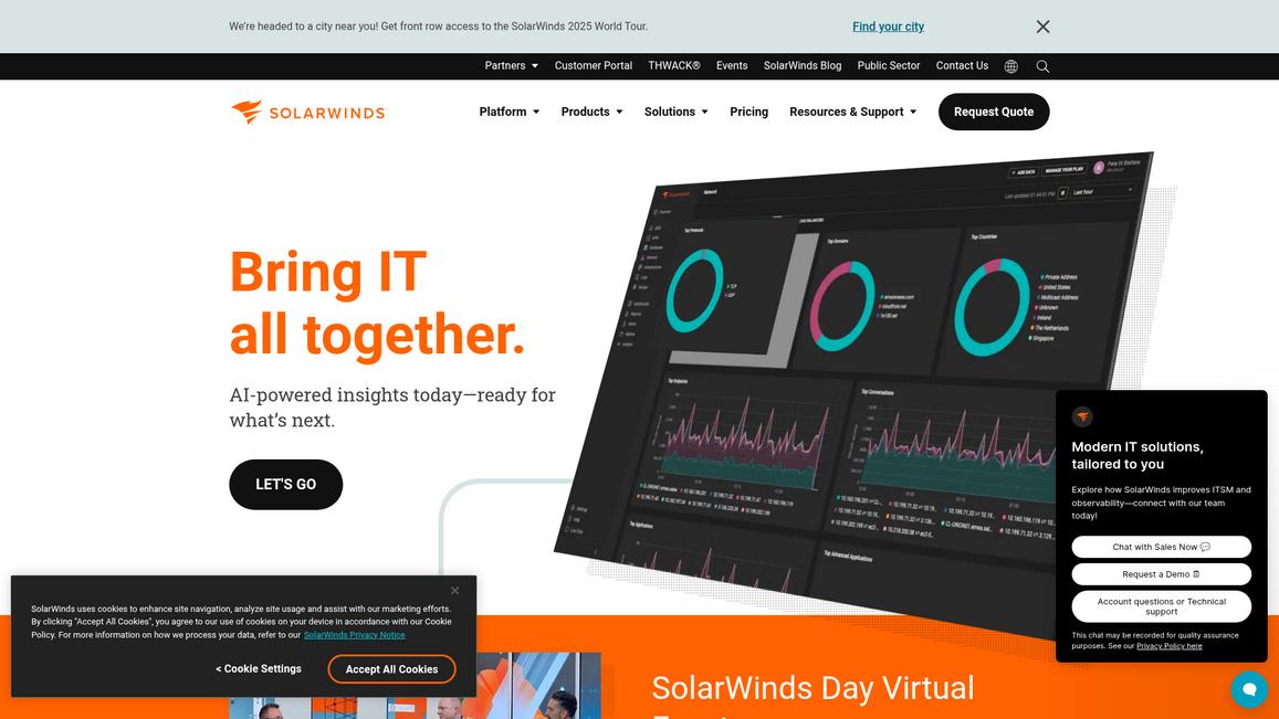 Solar Winds Homepage