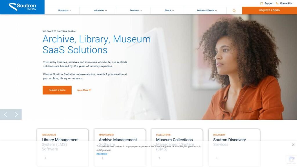 Soutron Homepage