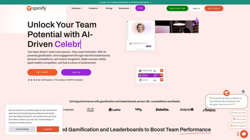 Spinify Homepage