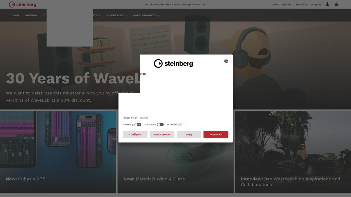 Steinberg Homepage