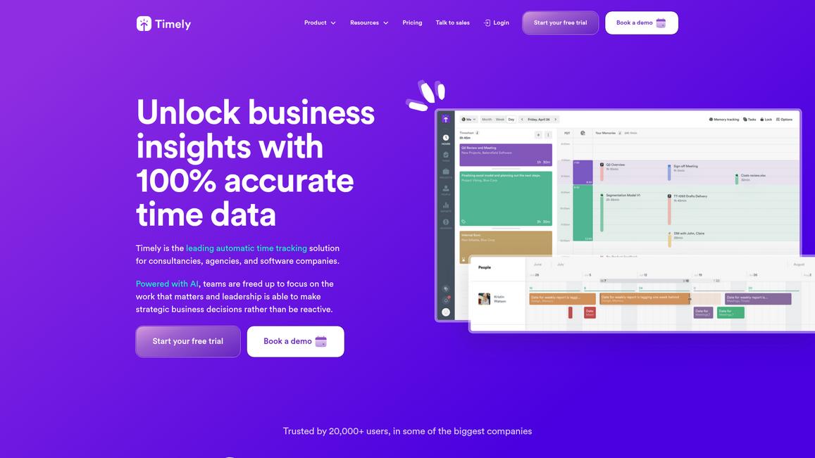 Timely Homepage