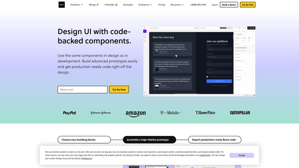 Uxpin Homepage