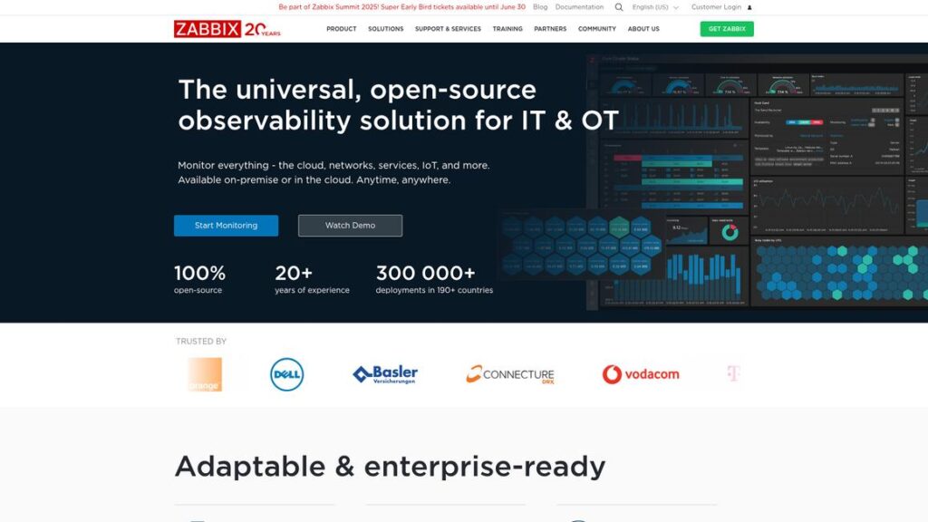 Zabbix Homepage
