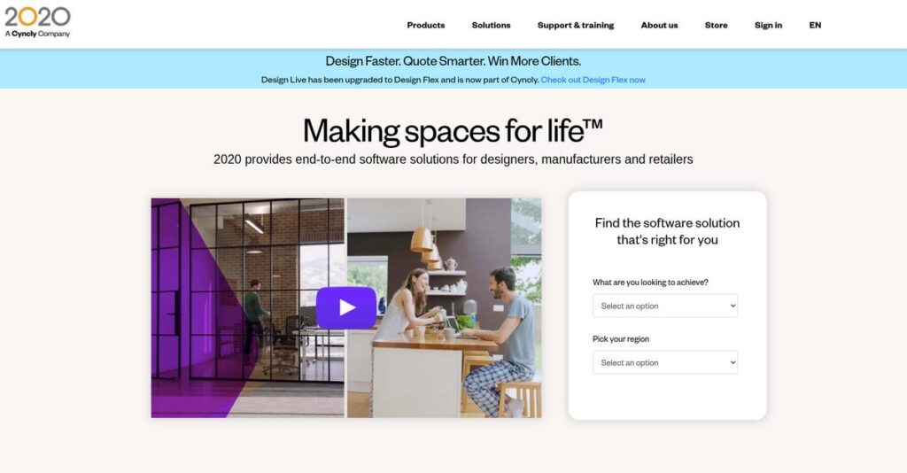 2020 Spaces Homepage