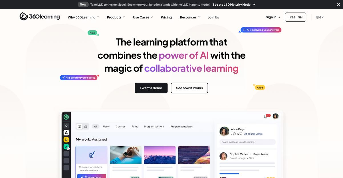 360learning Homepage