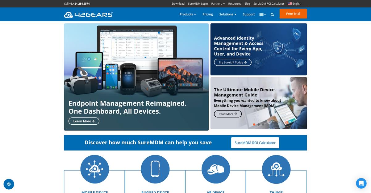 42gears Homepage