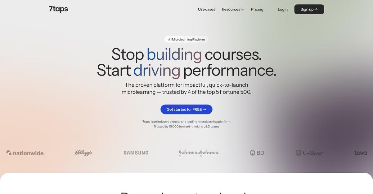 7taps Homepage