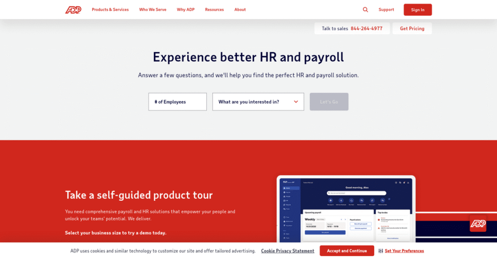 ADP Homepage