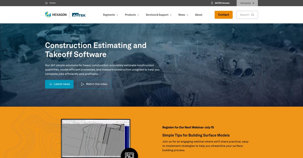 Agtek Homepage