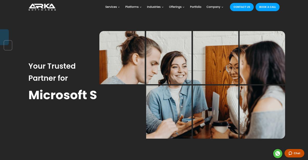 Arka Softwares Homepage