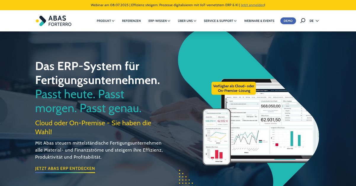 Abas Erp Homepage