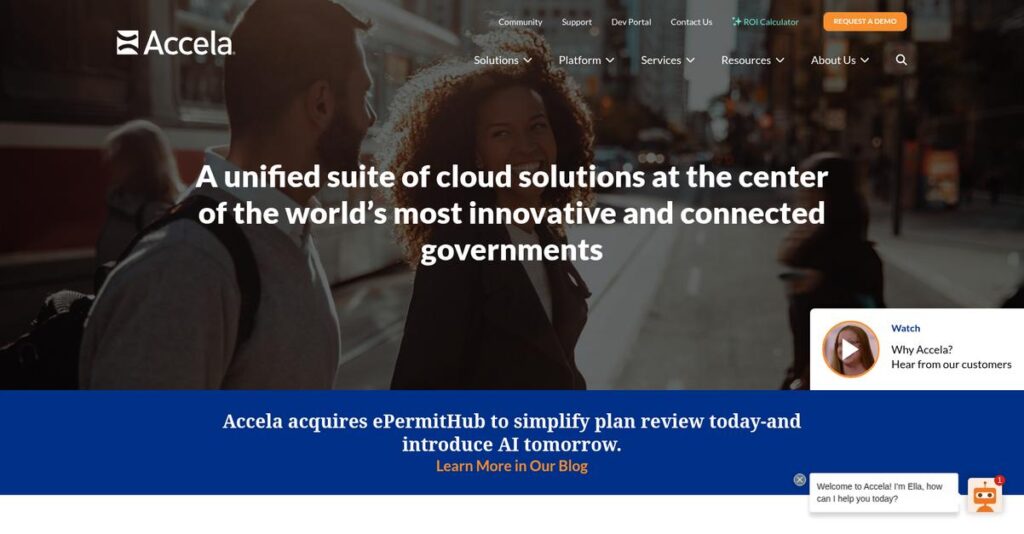 Accela Homepage