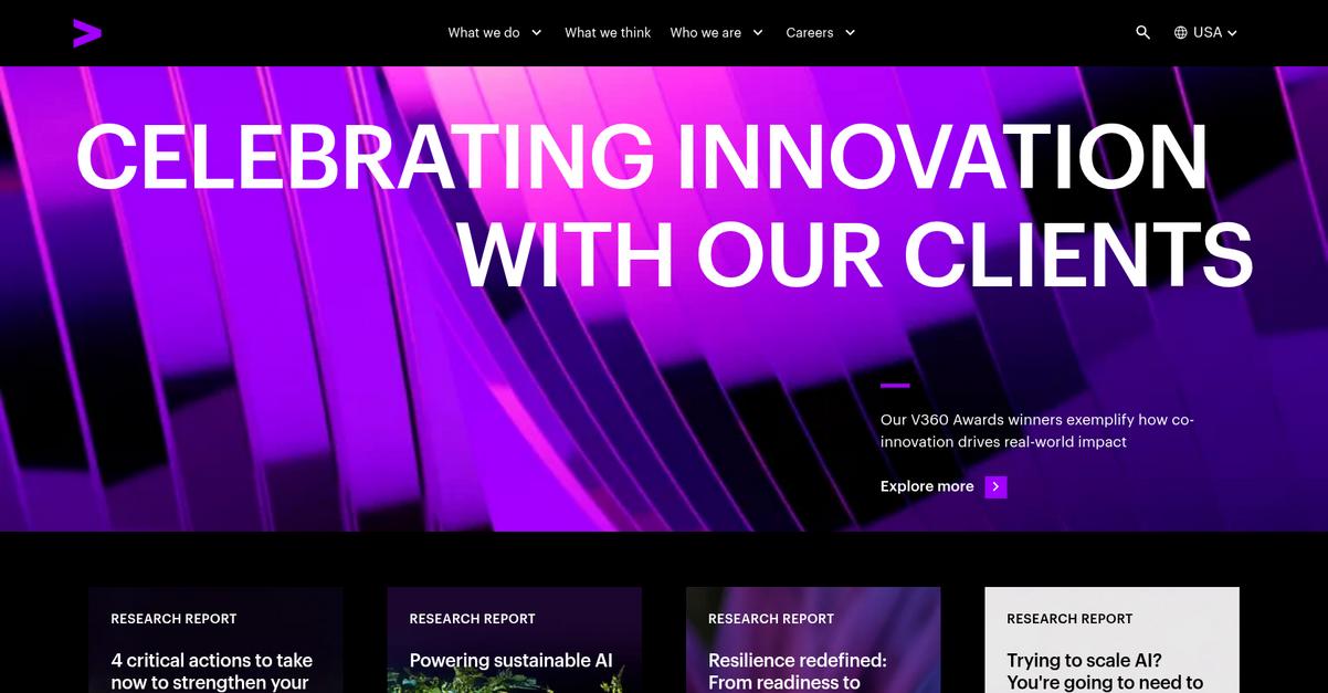Accenture Homepage 1