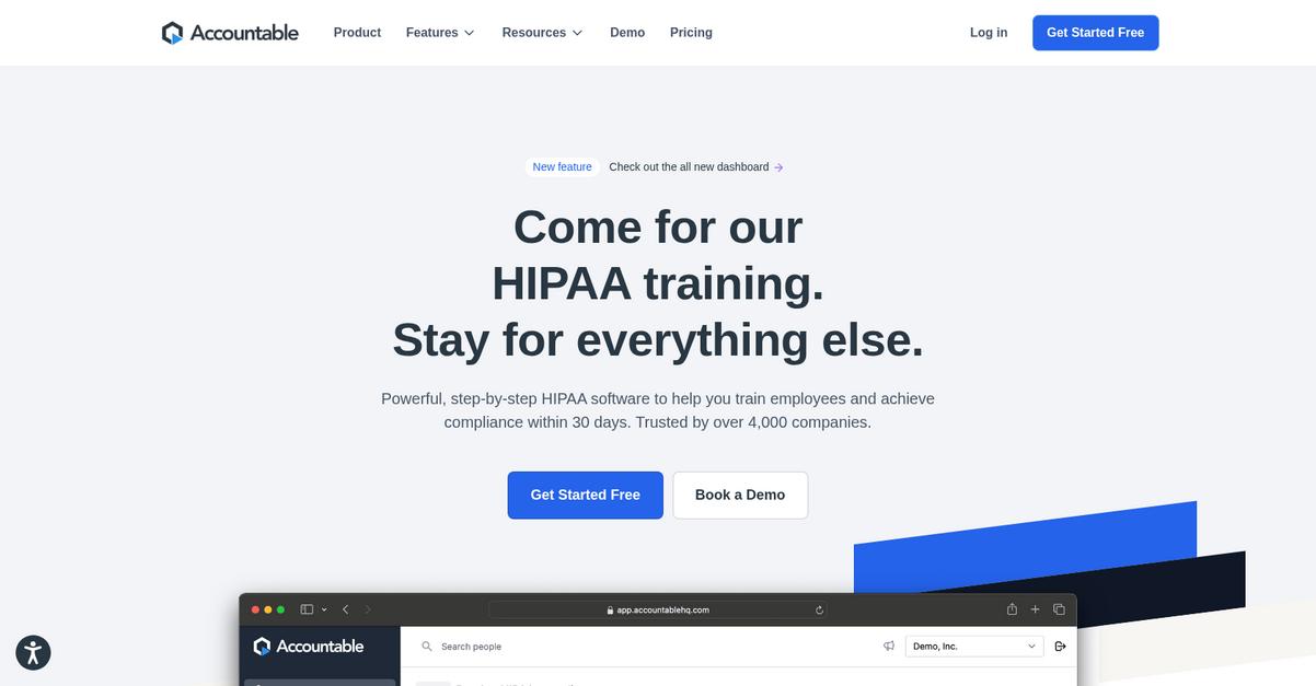 Accountable Homepage