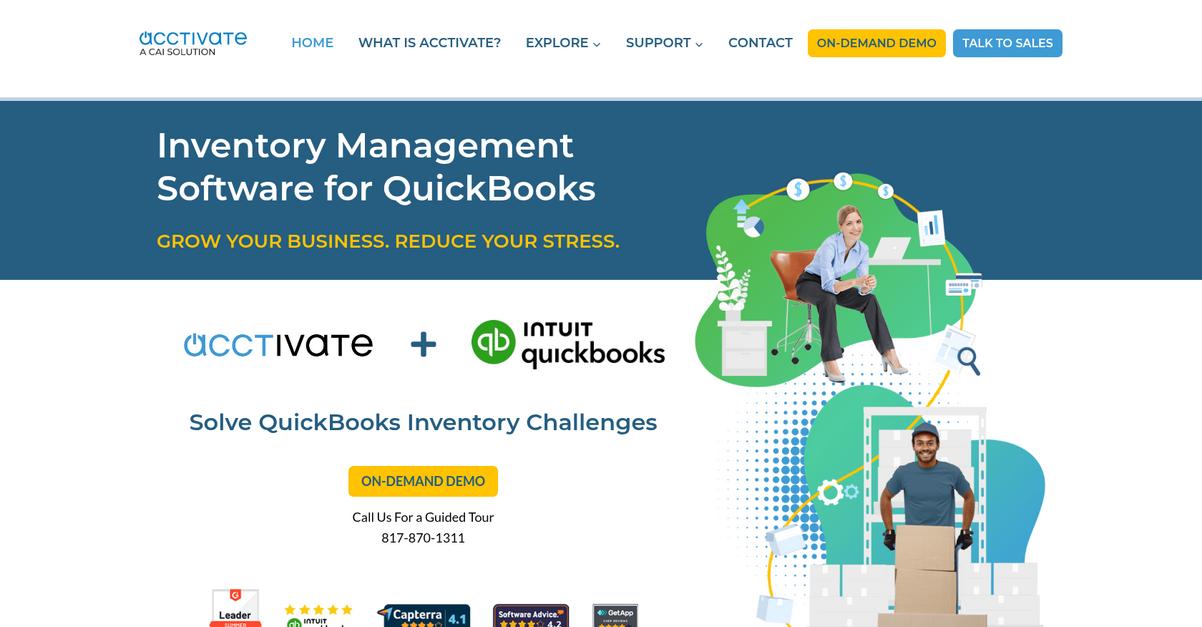 Acctivate Homepage