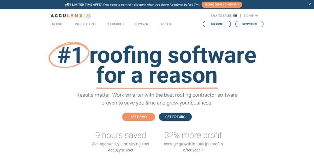 AccuLynx Homepage
