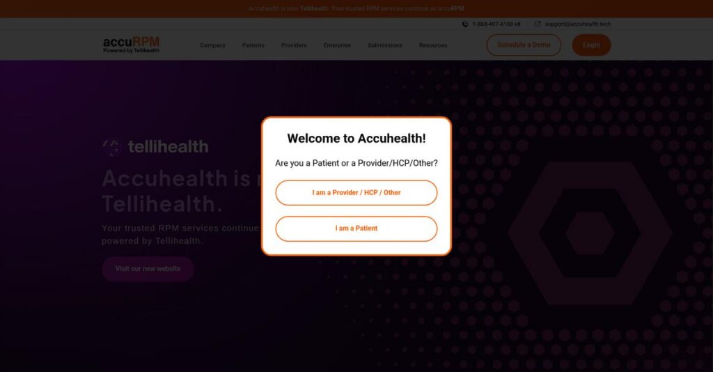Accuhealth Homepage