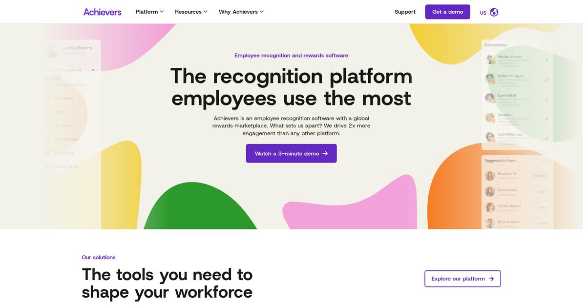 Achievers Homepage