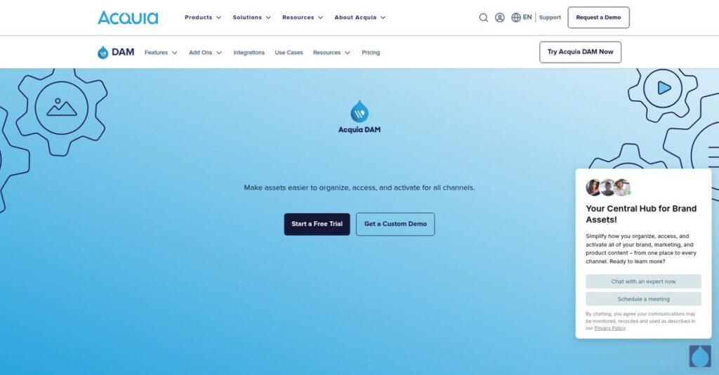 Acquia Homepage 1