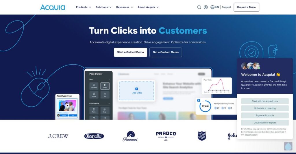 Acquia Homepage