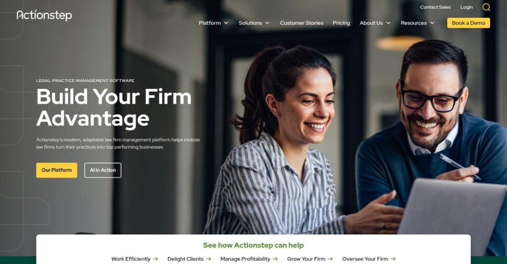 Actionstep Homepage