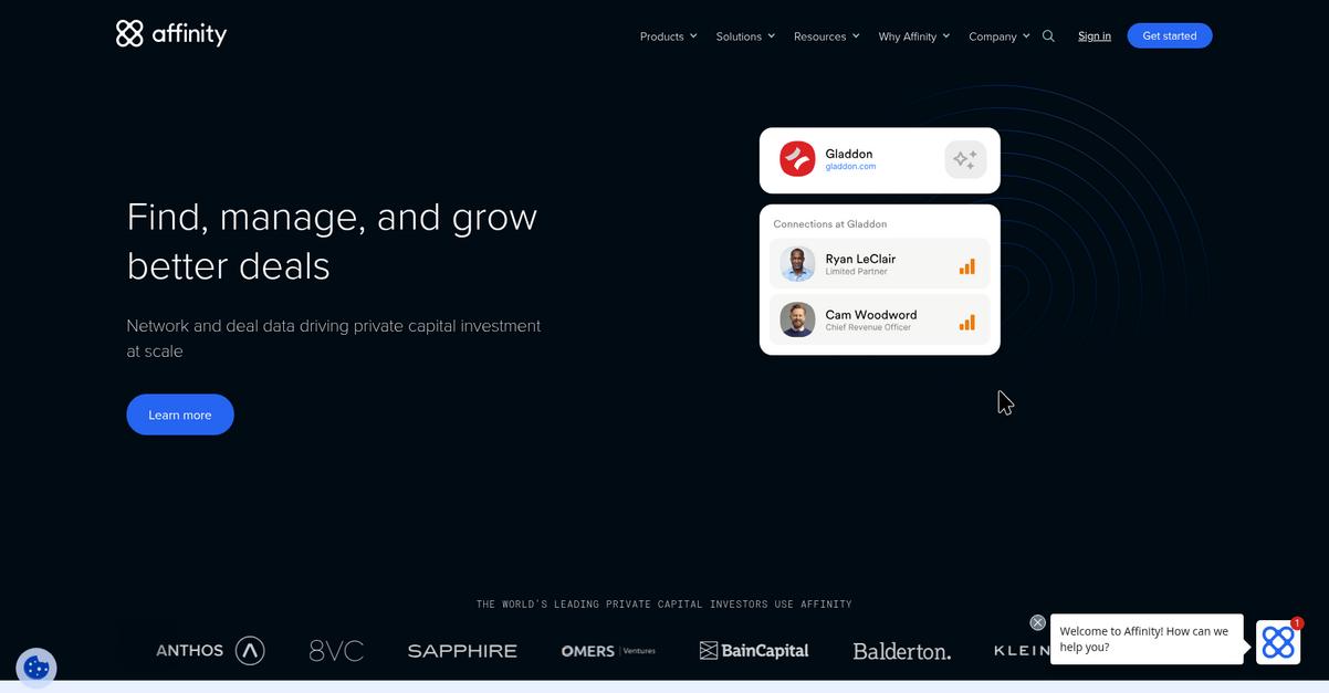 Affinity Homepage 2