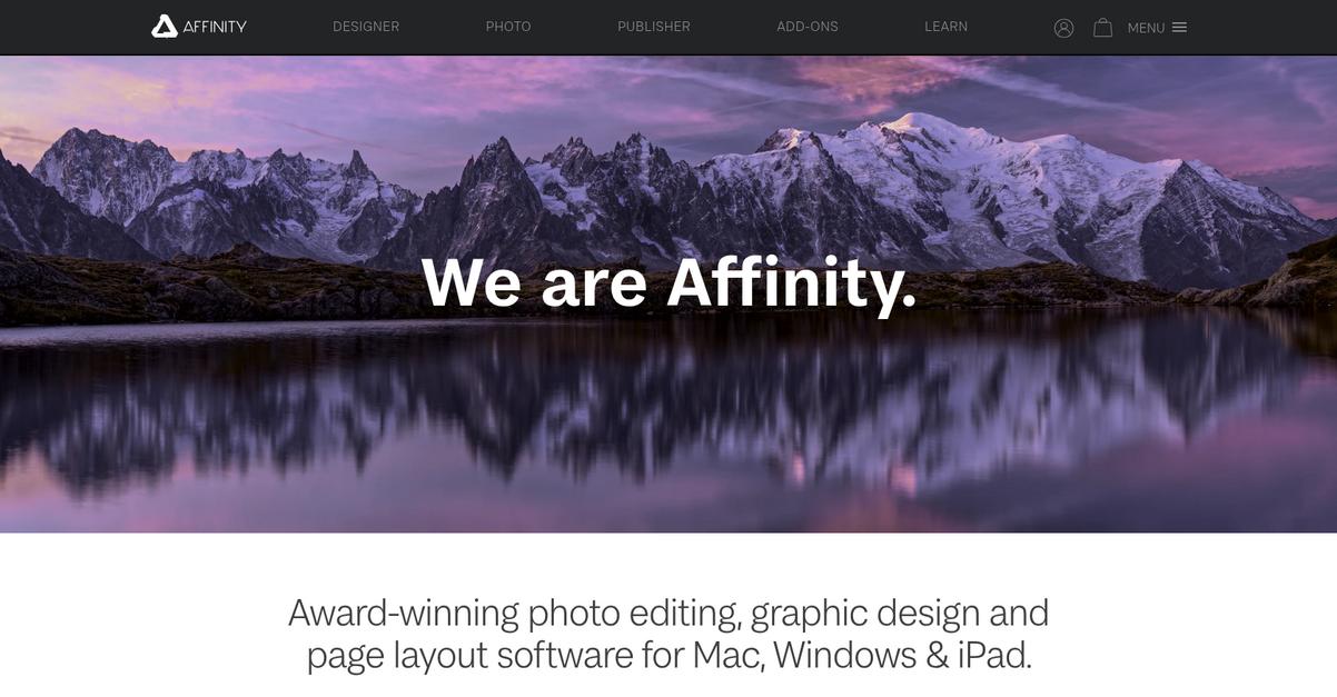 Affinity Homepage