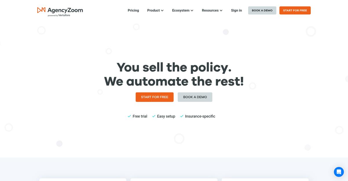 Agency Zoom Homepage