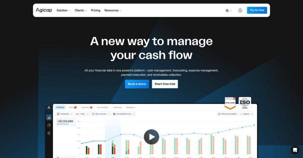 Agicap Homepage