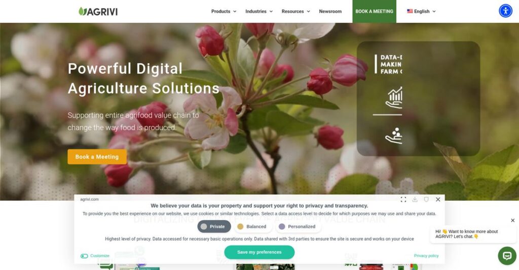 Agrivi Homepage