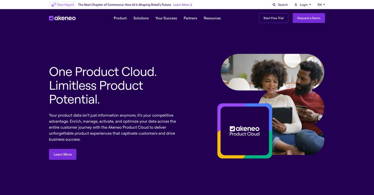 Akeneo Homepage