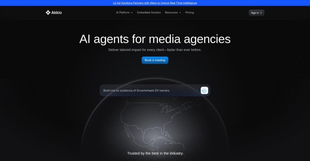 Akkio Homepage