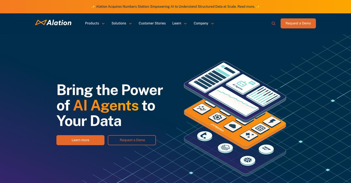 Alation Homepage