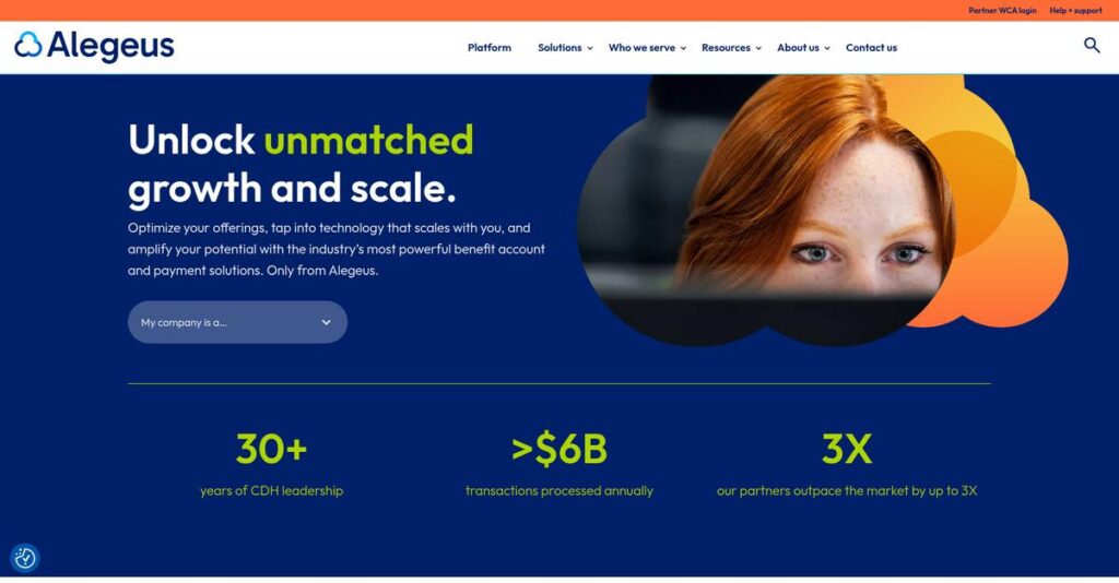 Alegeus Homepage