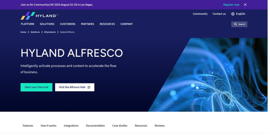 Alfresco Homepage