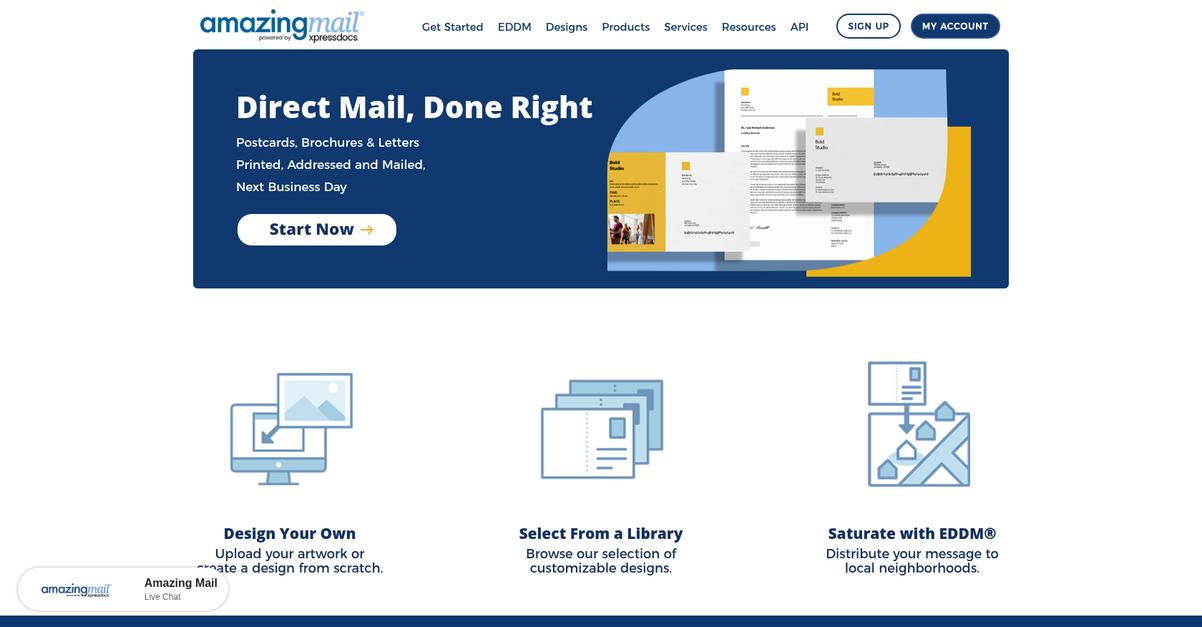 Amazing Mail Homepage