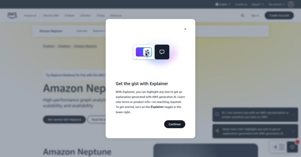 Amazon Neptune Homepage