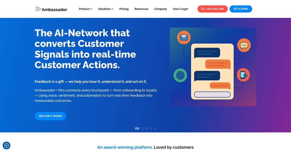 Ambassador Homepage