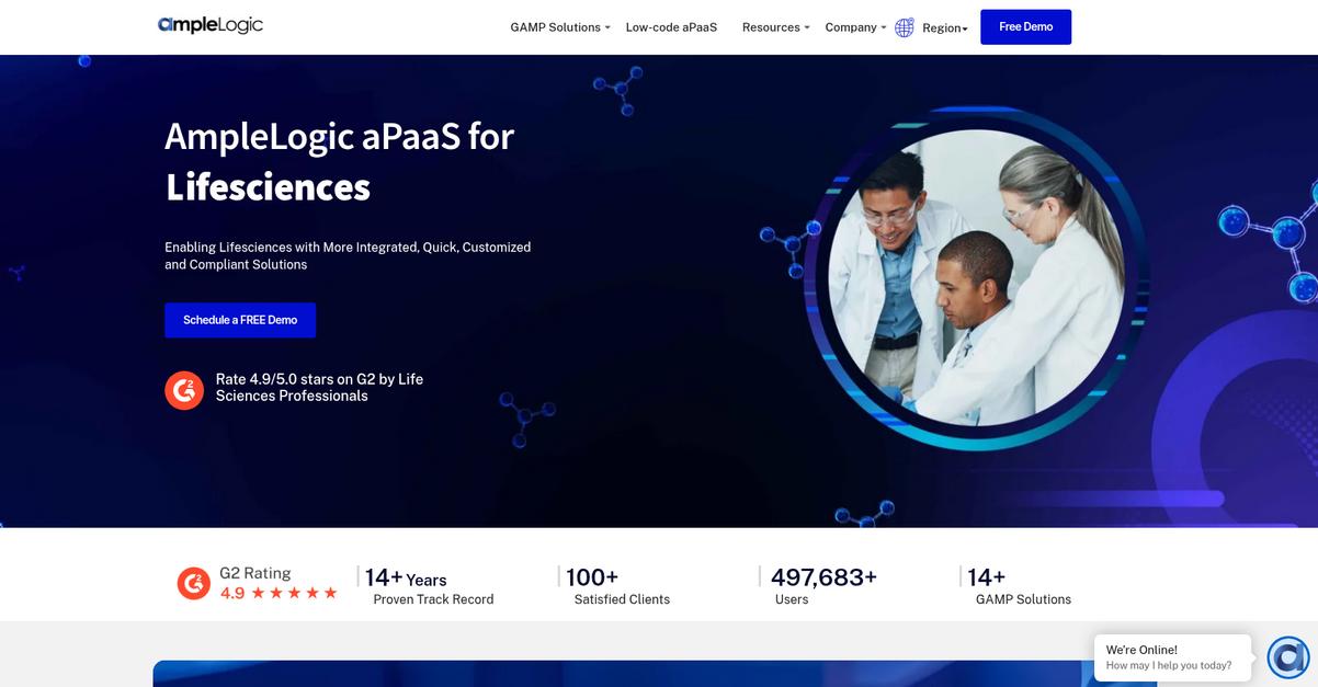 Ample Logic Homepage