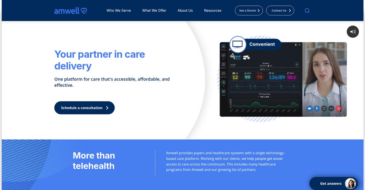Amwell Homepage