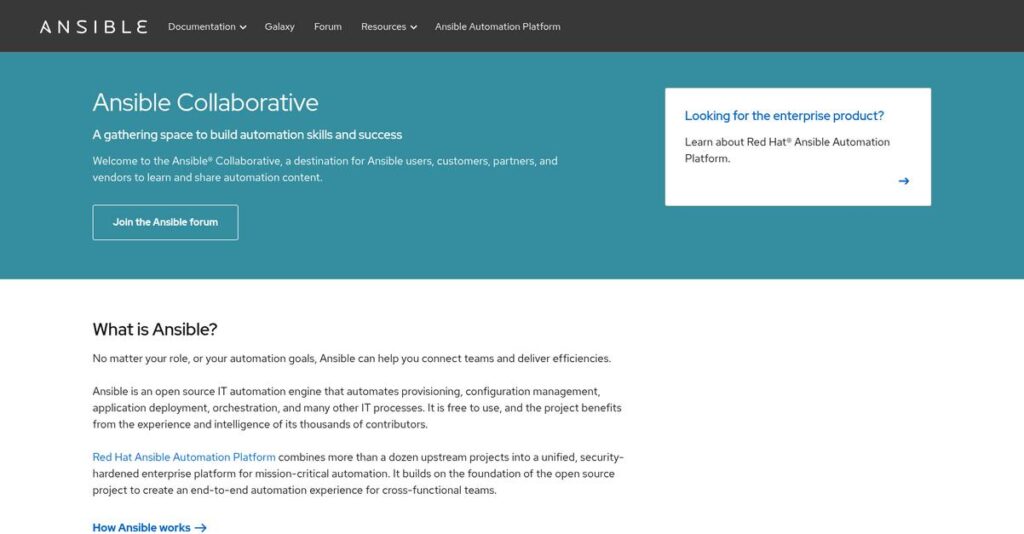 Ansible Homepage