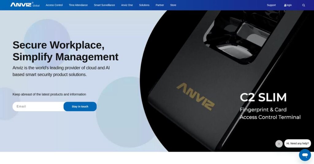 Anviz Homepage