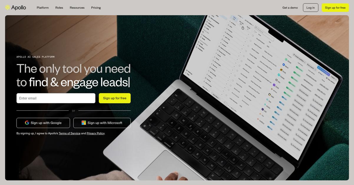 Apollo Homepage