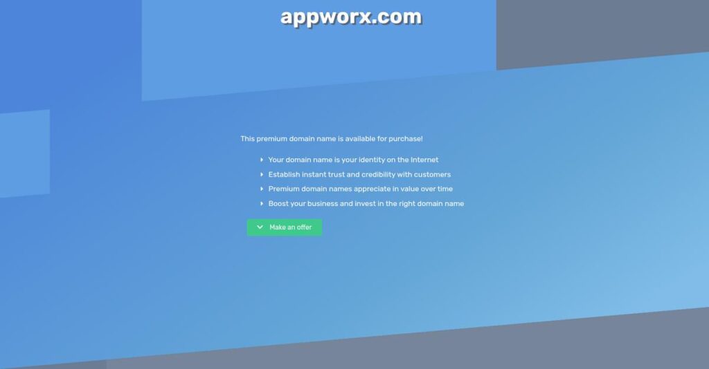 AppWorx Homepage