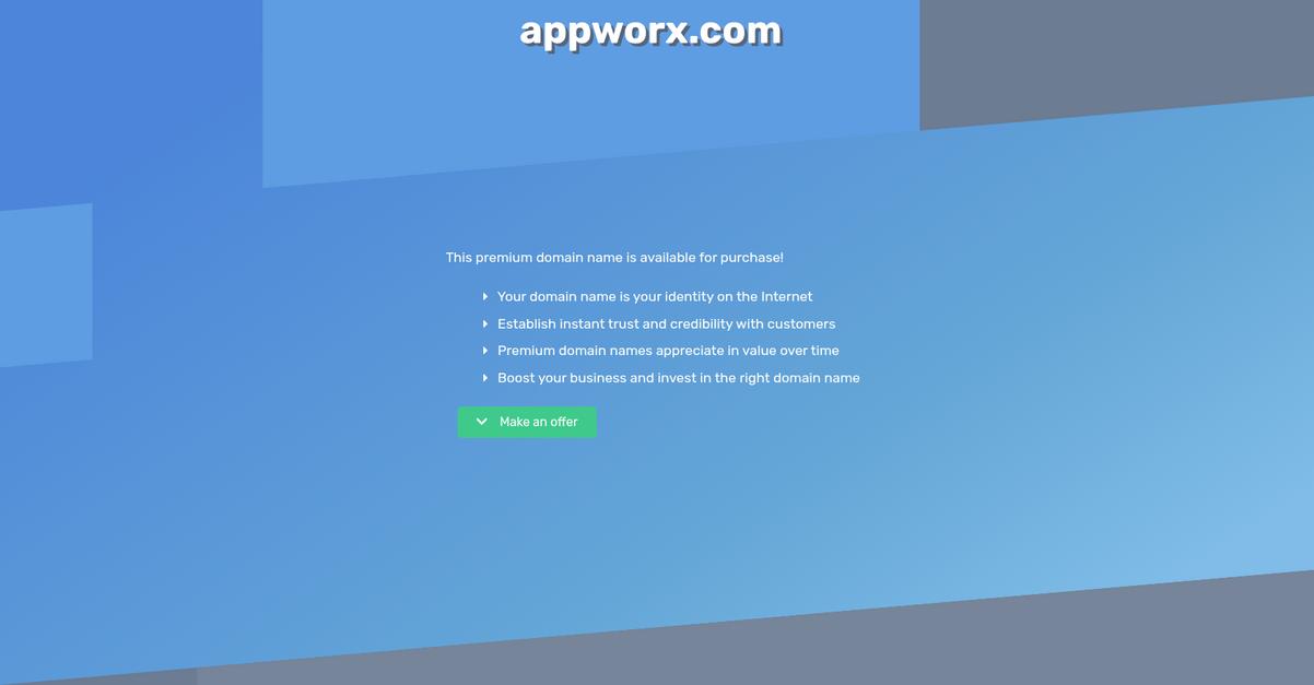 App Worx Homepage